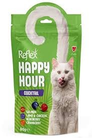 Reflex Happy Hour Kokteyl Kedi Ödül Maması 60g