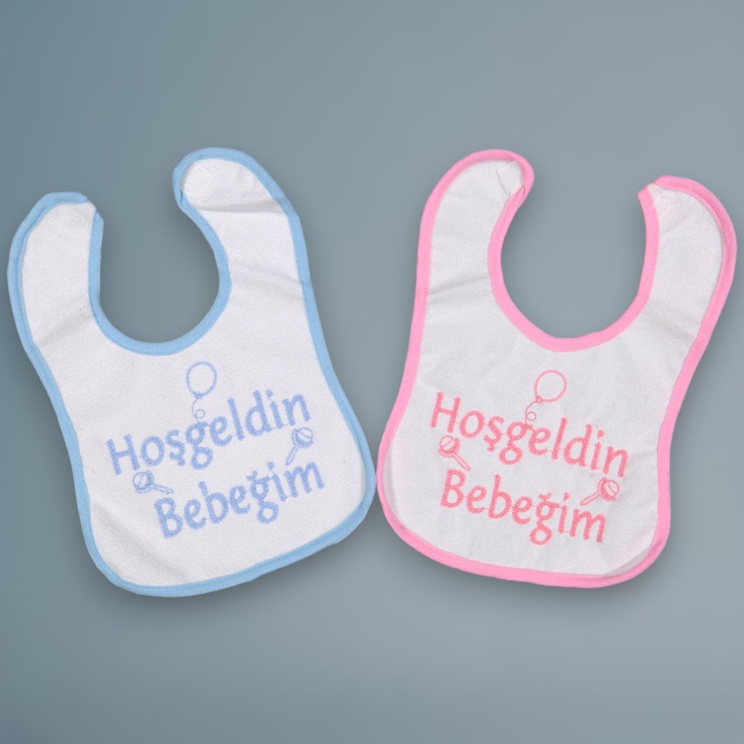 BABYBİBS HOŞGELDİN BEBEĞİM YAZILI ÖNLÜK