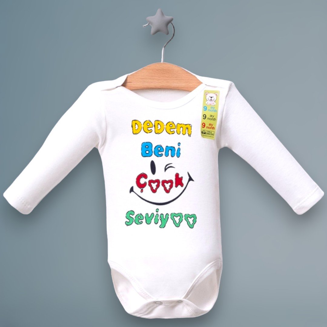 BABYTOO DEDEM BENİ SEVİYOR UZUN KOLLU ÇITÇITLI BADİ