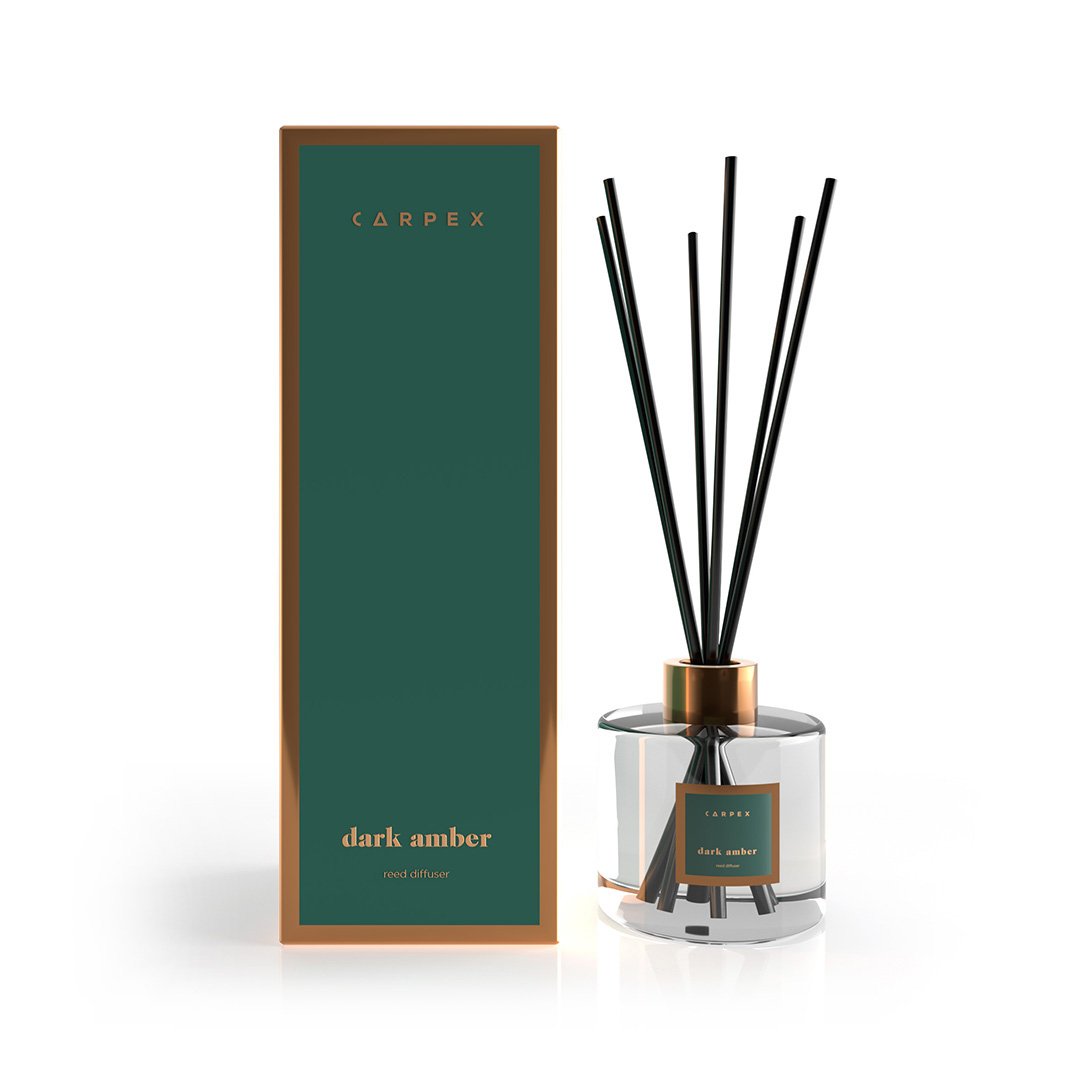 DEKORATİF ÇUBUKLU ODA PARFÜMÜ DARK AMBER
