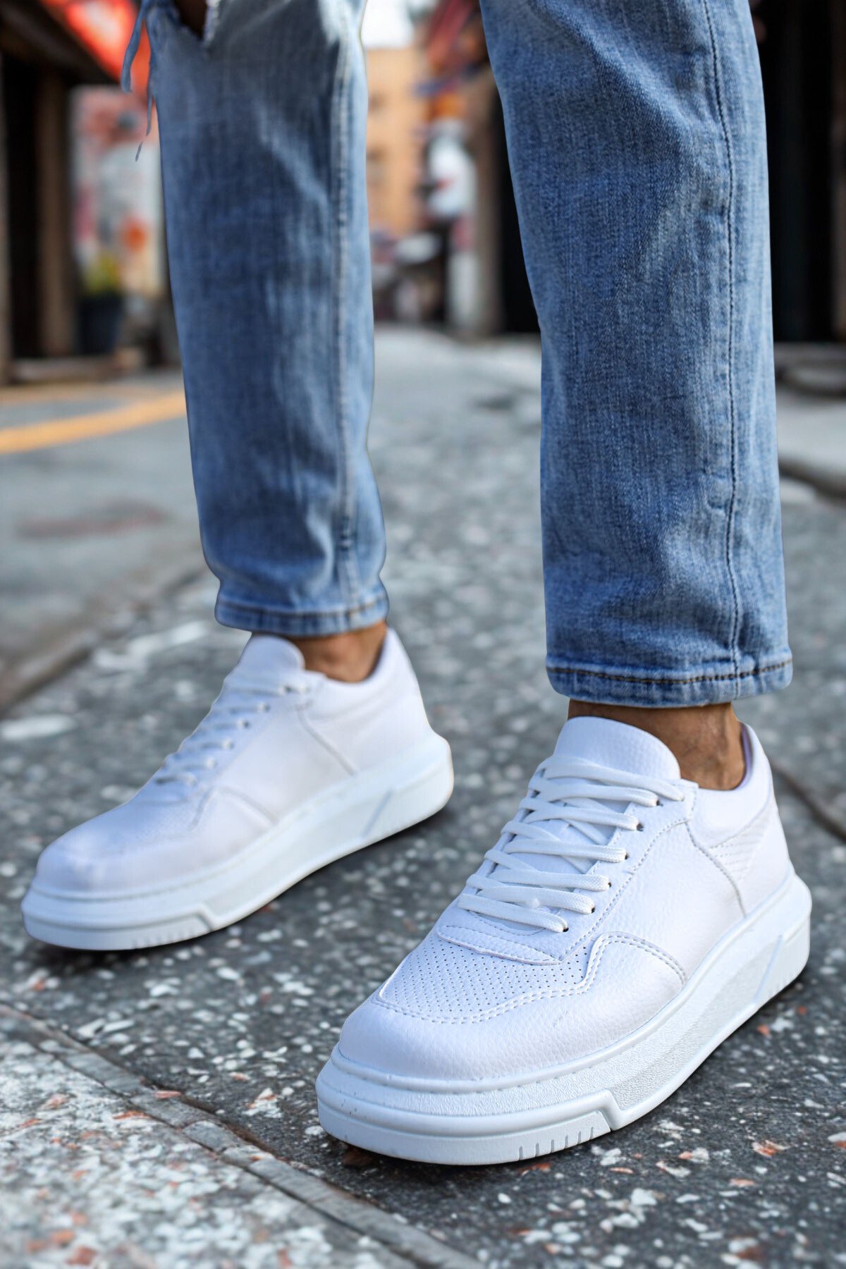 Erkek Sneaker Ayakkabı Beyaz MN075