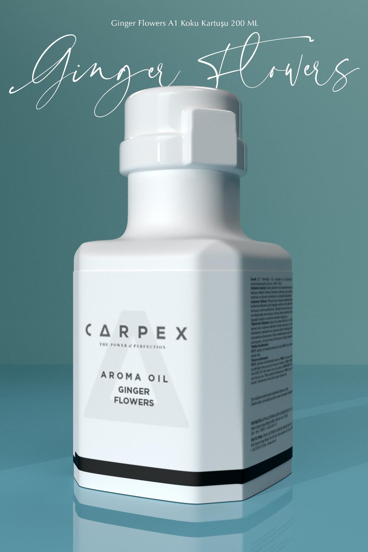 CARPEX 200 ML KOKU KARTUŞU GİNGERS FLOWERS-A1 ECO VE A1 PRO
