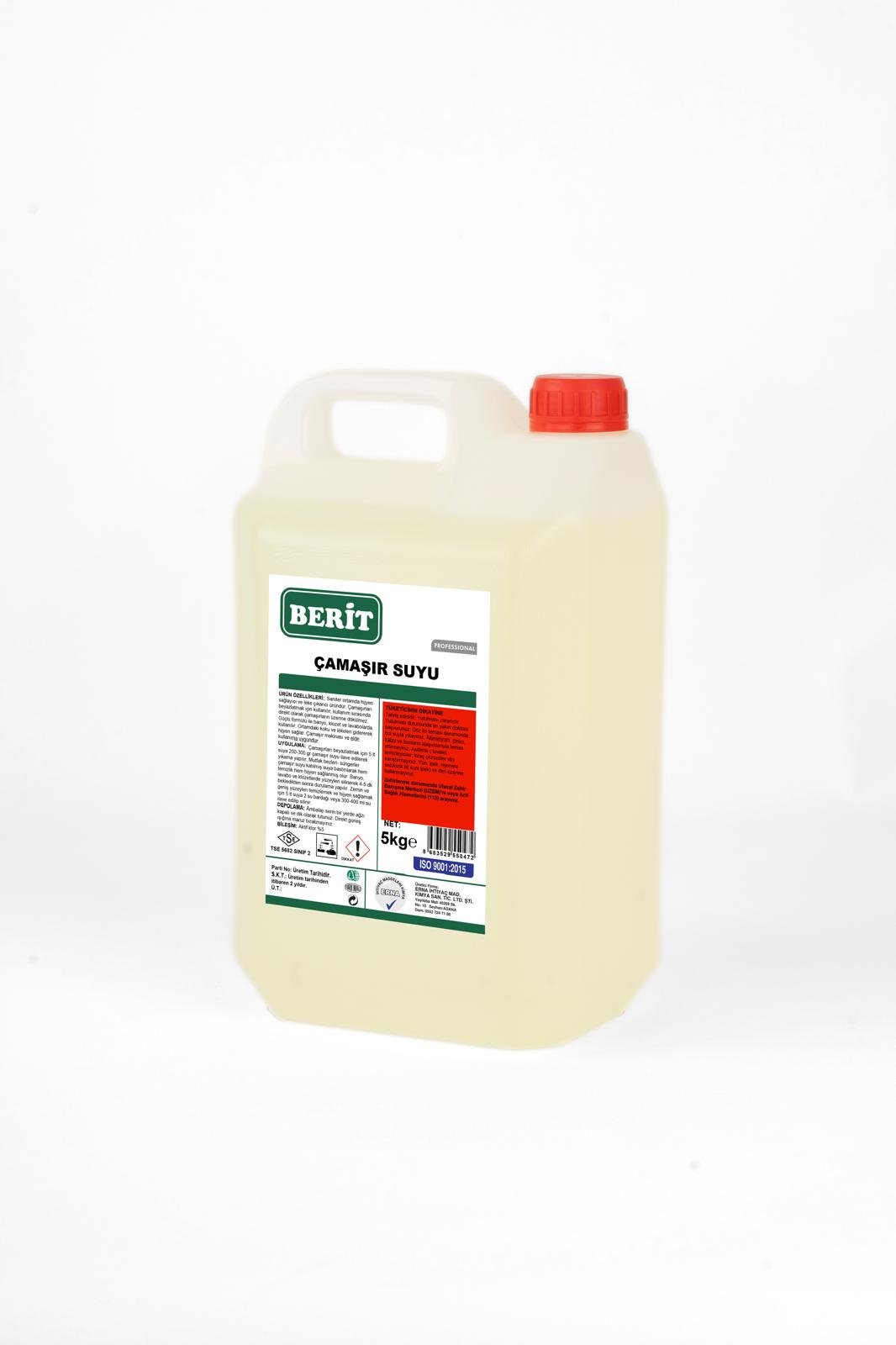 Berit çamaşır suyu 5 lt