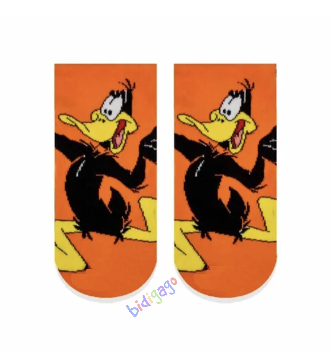 Daffy Duck Desenli Çocuk Soket Çorap